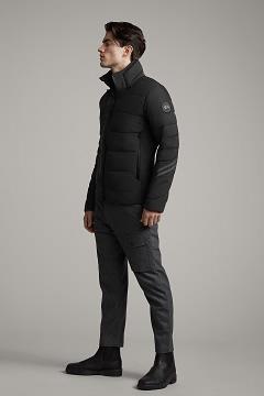 Chamarras Canada Goose Hombre México - HyBridge Chaqueta De Plumas Black Label Negros ZJ9853427